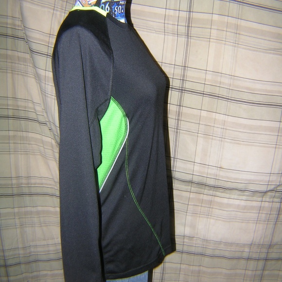 Avia Dri Control LS Sports Unisex Workout T Shirt - Picture 2 of 12